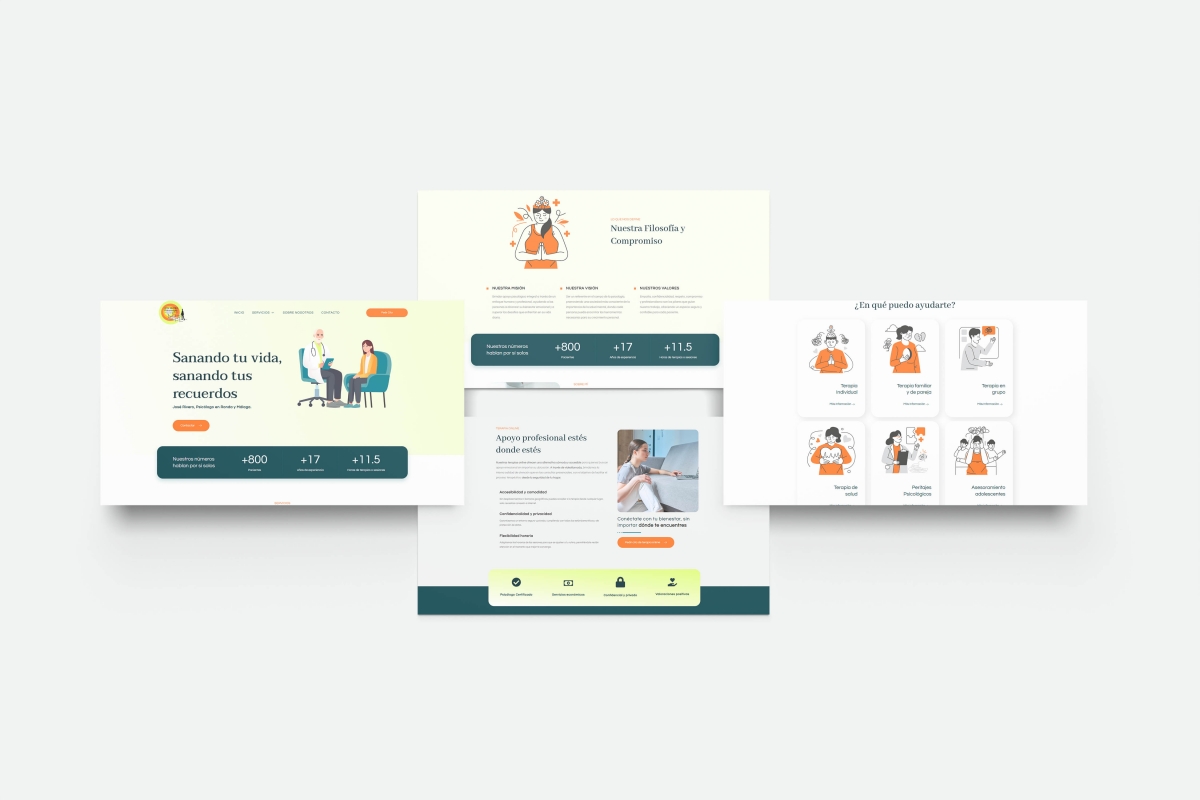 Diseño Web para Psicoterapia José Rivero (0)