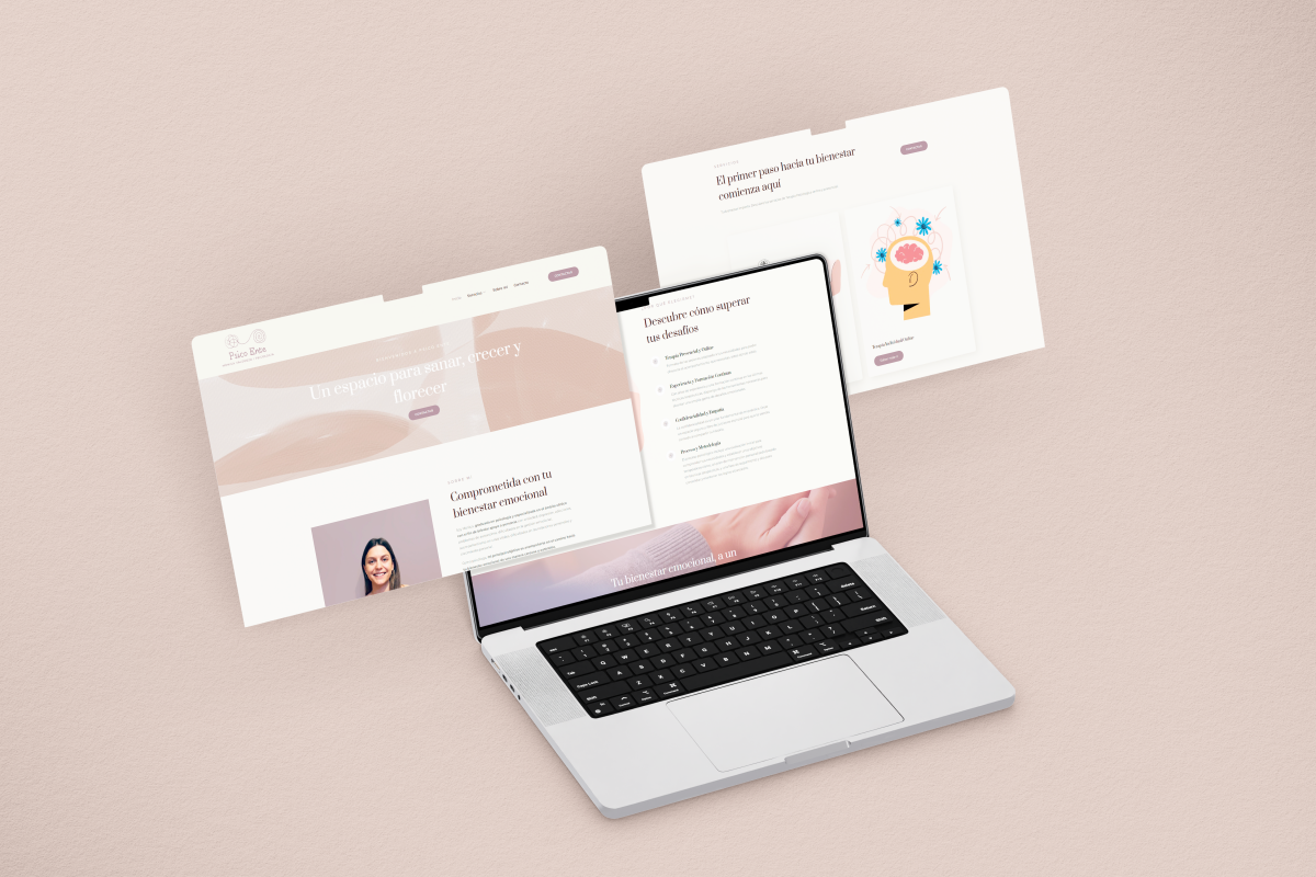 Diseño web para Psicoente: Un espacio digital que transmite calma y confianza (0)
