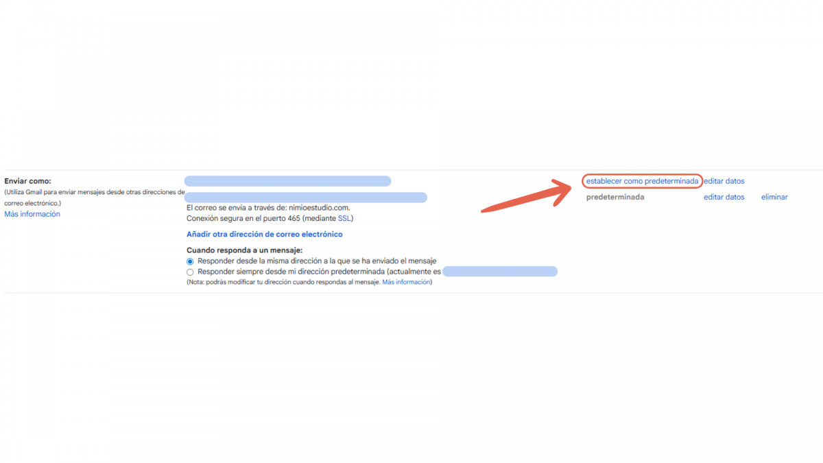 Proceso de configuración de Gmail 16