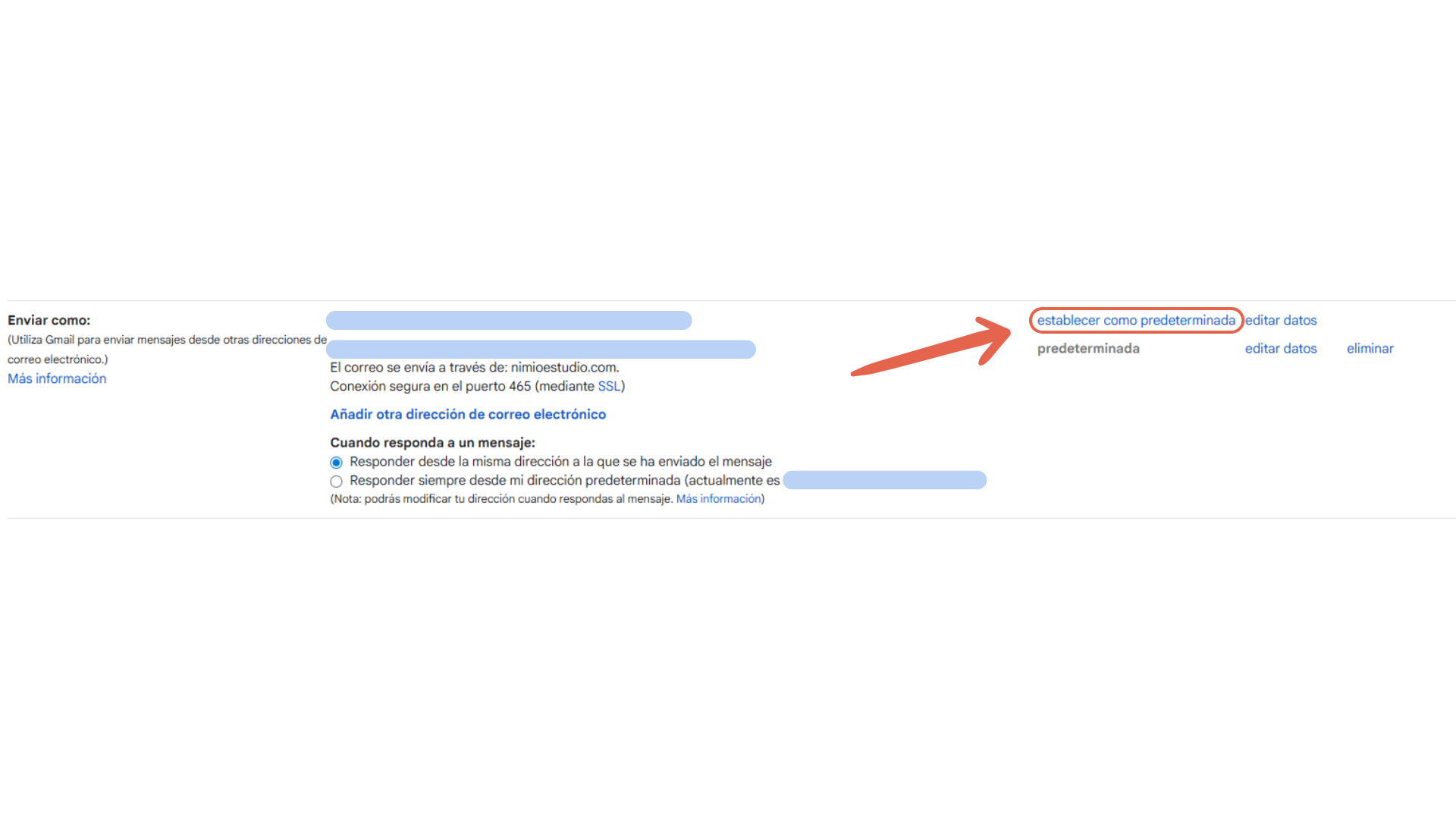 Proceso de configuración de Gmail 16