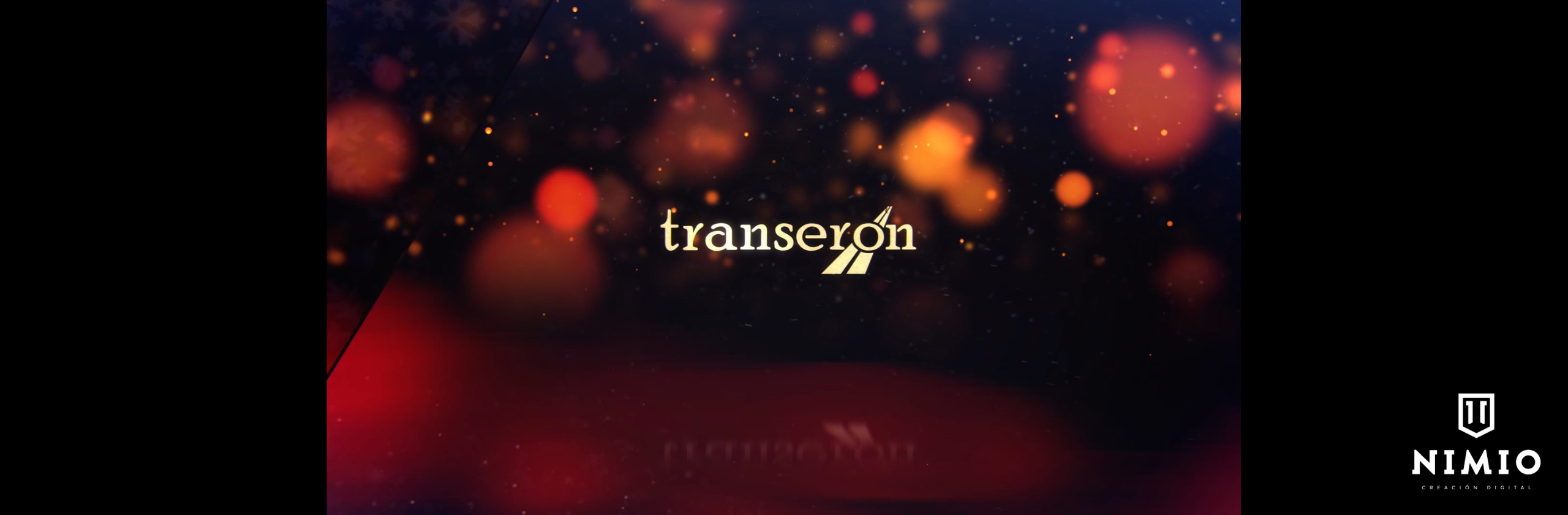Felicitación navideña realizada para Transeron - 2018